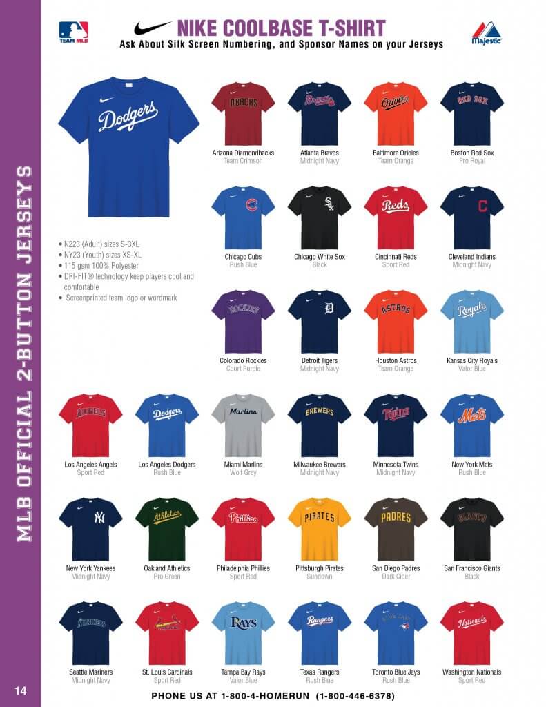 Nike Major League Jerseys Sports Warehouse