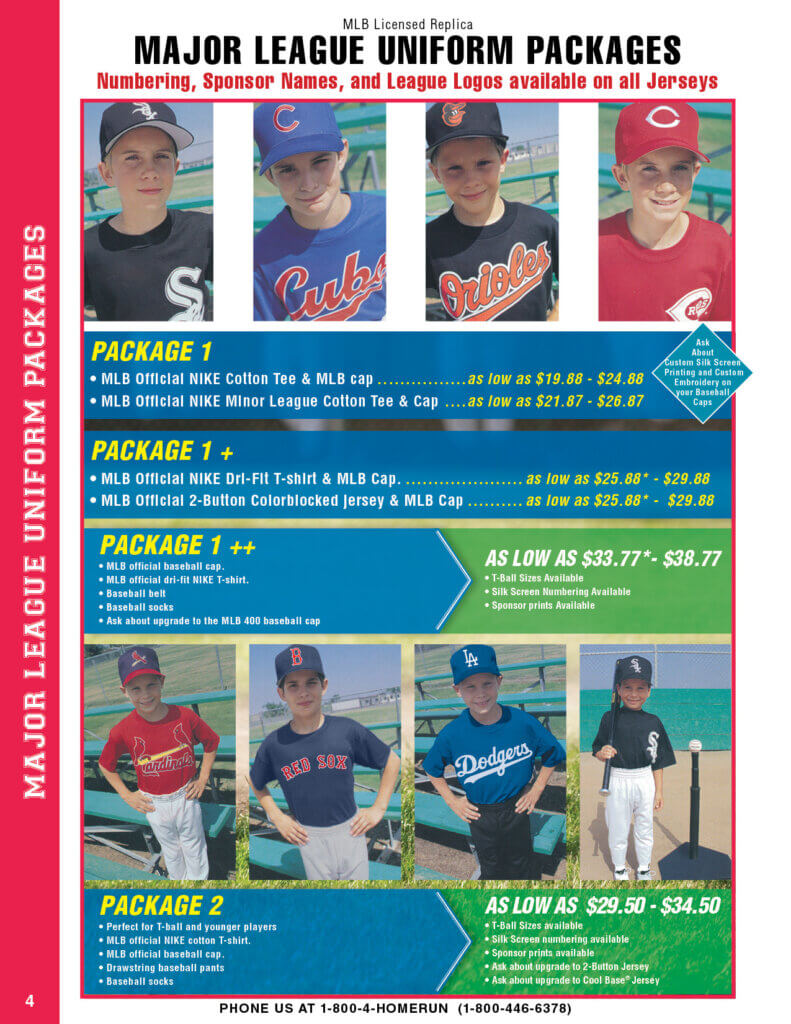 Wholesale Youth Baseball Uniforms and Equipment - Sports Warehouse